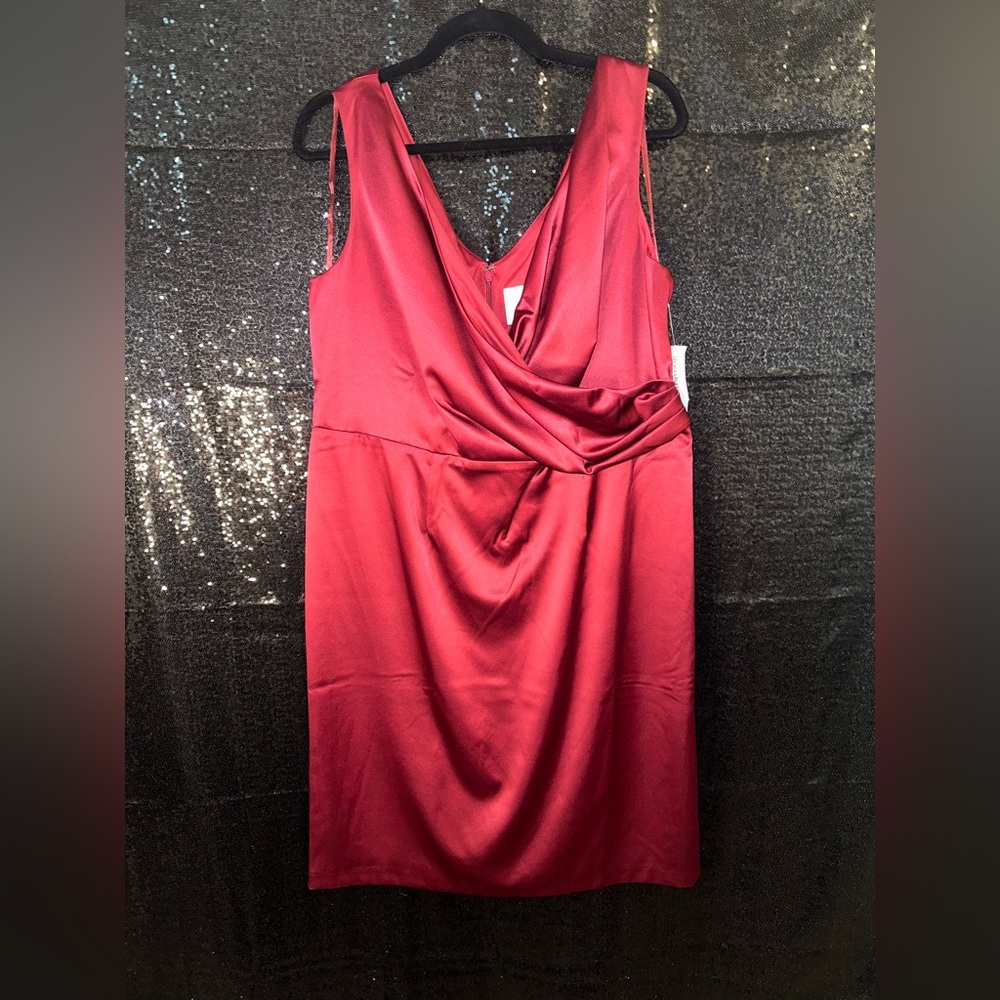 Dress Barn Red Mini Cocktail Dress